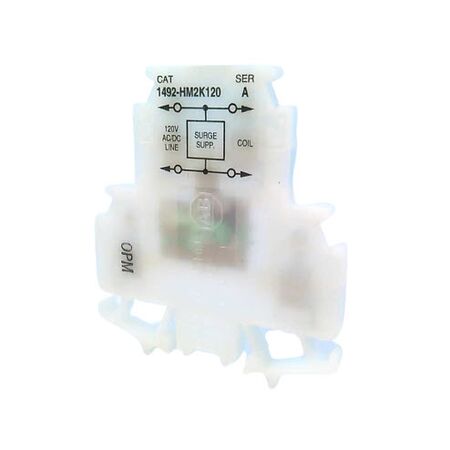Allen-Bradley 1492HM2K120 Multi-Rail Mounted 2 Pole Terminal Block