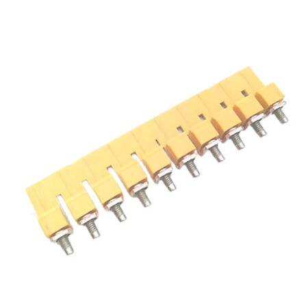 Allen-Bradley 1492CJJ810 Center Jumper Screw Type 10 Pole Yellow