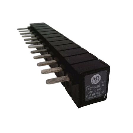 Allen-Bradley 1492N20 12 Pole Fanning Strip Jumper
