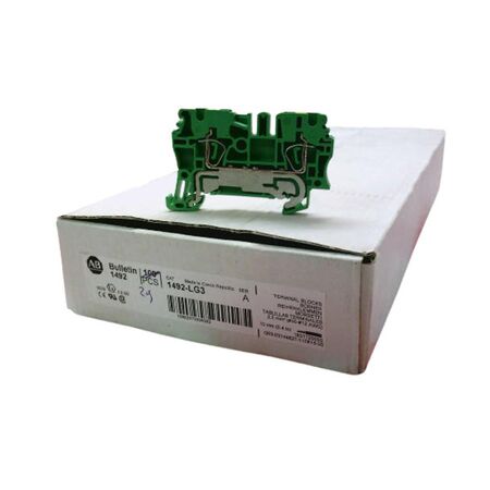 Allen-Bradley 1492LG3 Terminal Block with Spring Clamp Connection