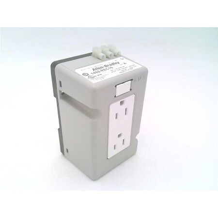 Allen-Bradley 1492REC15 Standard Duplex Receptacle 15 Amp DIN Rail Mount