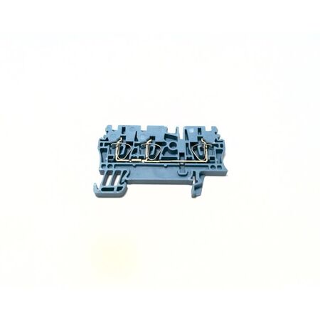 Allen-Bradley 1492L3TB Blue Spring Clamp Feed Through Terminal Block