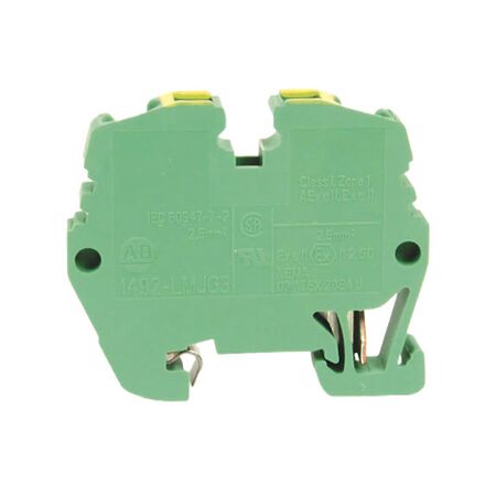 Allen-Bradley 1492LMJG3 Mini Rail-Mount Grounding Terminal Block