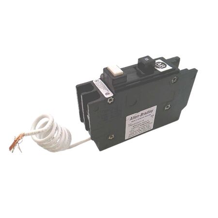 Allen-Bradley 1492MCGAT115 Miniature Circuit Breaker 15 Amp 1 Pole 120 VAC GFCI