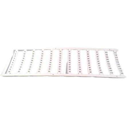 Allen-Bradley 1492MR6X8VR1END Marker Card