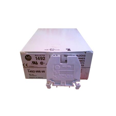 Allen-Bradley 1492W6W Terminal Block Screw Connection