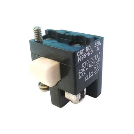 Allen-Bradley 1495N9 Auxiliary Contact for 1494D Circuit Breaker