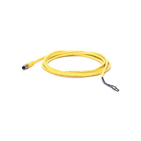 Allen-Bradley 889PM3AB10 PICO Cable Male Straight 3-Pin PVC Yellow