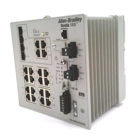 Allen-Bradley Stratix 5400 Managed Ethernet Switch 16 Copper Ports
