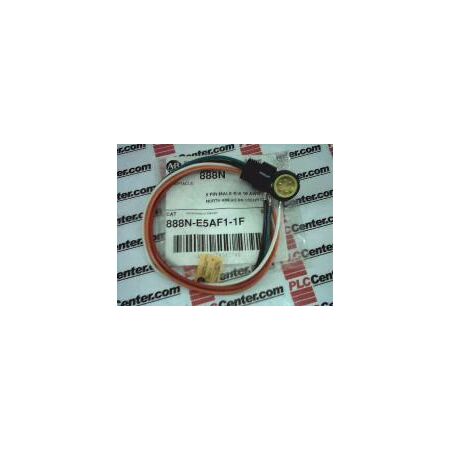 Allen-Bradley 888NE5AF11F Mini Receptacle 5-Pin Right Angle Male