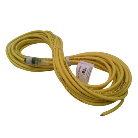 Allen-Bradley 889DA4AC10 DC Micro Cable Female Straight LED NPN 4 Pin PVC Yellow 5m