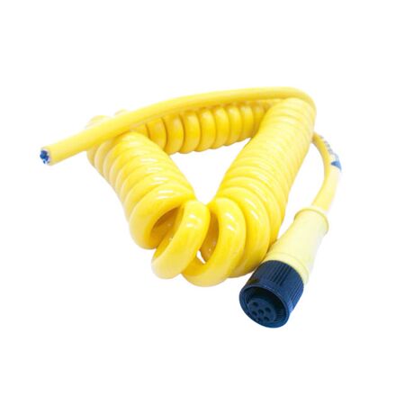 Allen-Bradley 4 Pin DC Micro Coiled Cordset 5 Ft