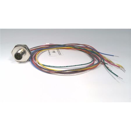 Allen-Bradley 888DM8AC80M5 DC Micro M12 Male 8-Pin Receptacle