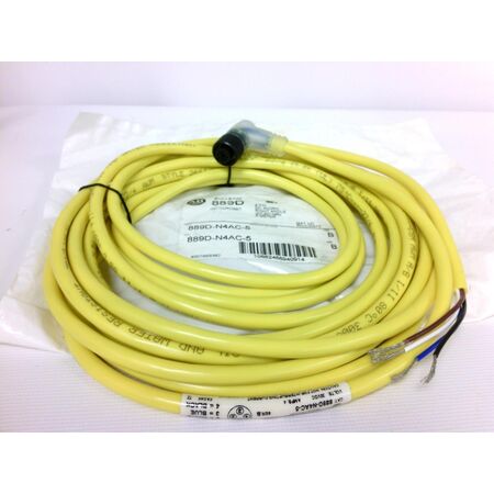 Allen-Bradley 889DN4AC5 DC Micro M12 Female 4-Pin Cable