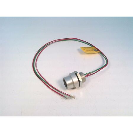 Allen-Bradley 888RF3AC21F AC Micro Dual Key Receptacle