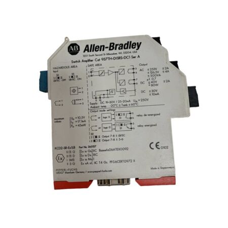 Allen-Bradley 937THDISRSDC1 Intrinsic Safety Isolator Switch Amplifier