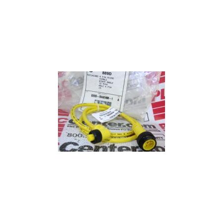 Allen-Bradley 889DR4AENM1 DC Micro M12 4-Pin Patchcord