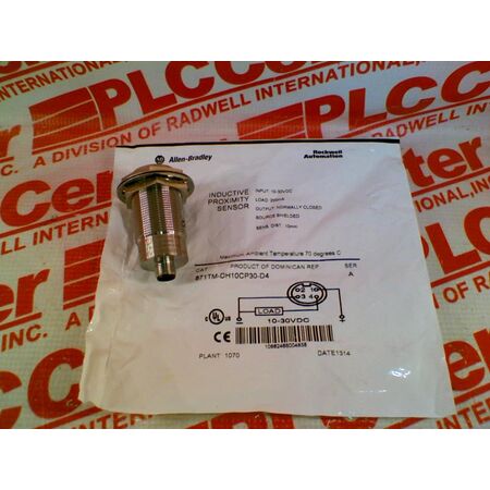 Allen-Bradley 871TMDH10CP30D4 Proximity Sensor 3-Wire DC Standard Barrel