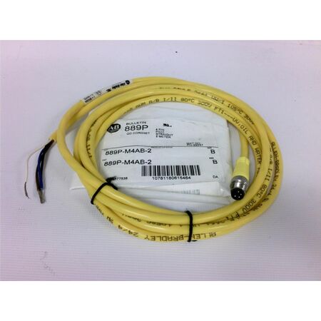 Allen-Bradley 889PM4AB2 PICO Cable Male Straight 4-Pin