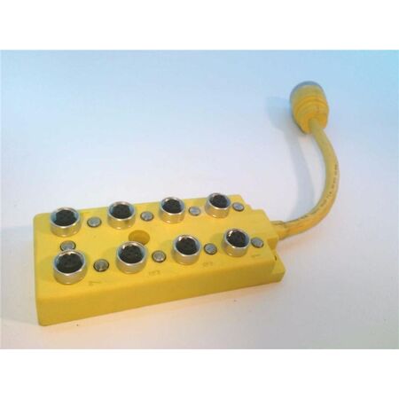 Allen-Bradley 898DP58PTN12 Distribution Box 8-Port 4-Pin PNP LED