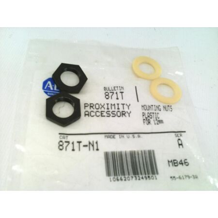 Allen-Bradley 871TN1 Plastic Mounting Nuts for Proximity Switch
