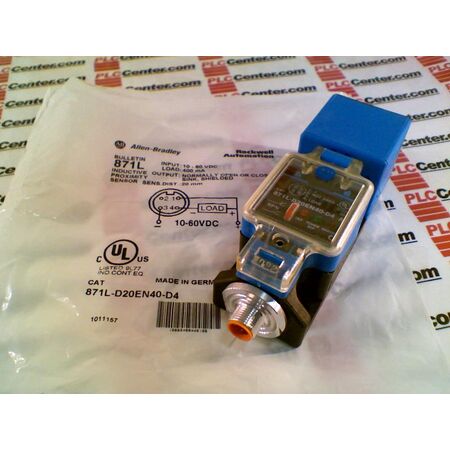 Allen-Bradley 871LD20EN40D4 Limit Style Inductive Sensor 40mm DC