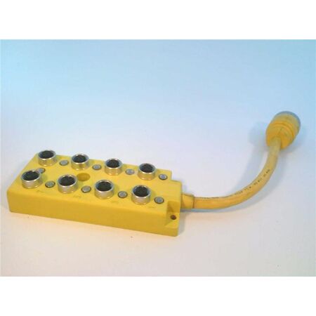 Allen-Bradley 898DP58PTN12 Distribution Box 8-Port 4-Pin PNP LED