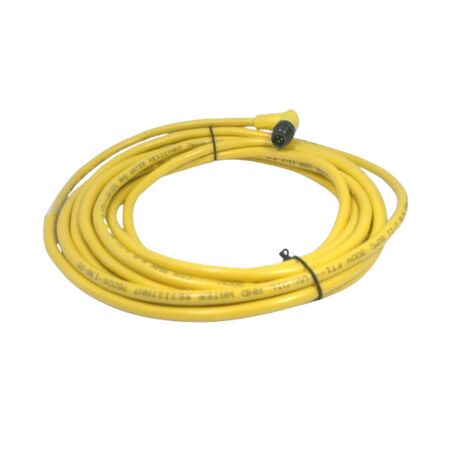 Allen-Bradley 889RE3ECA5 AC Micro Dual Key 3-Pin Male R-Angled Connector with PVC Cable