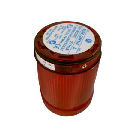 Allen-Bradley 855E24FN4 50mm Flashing Stack Light Red 24V AC/DC