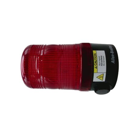 Allen-Bradley 855BSABA24 Replacement Strobe Power Module 24V AC/DC Red