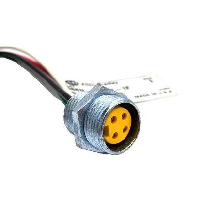 Allen-Bradley 888NF4AF11F Mini Straight Female 4-Pin Receptacle