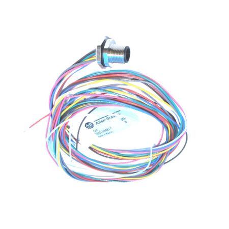 Allen-Bradley 888DM8AB31 DC Micro M12 8-Pin Straight Male Receptacle