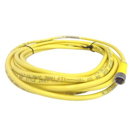 Allen-Bradley 889DF4AB5 DC Micro M12 Female Straight 4-Pin PVC Cable