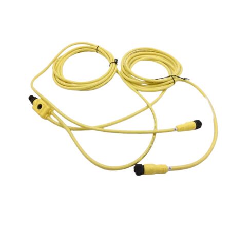 Allen-Bradley 879DF4ACDM1 DC Micro M12 Female Straight 4-Pin PVC Cable Yellow