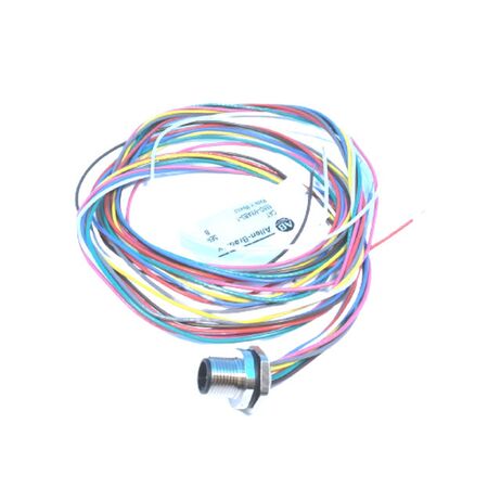 Allen-Bradley 888DM8AB31 DC Micro M12 8-Pin Straight Male Receptacle