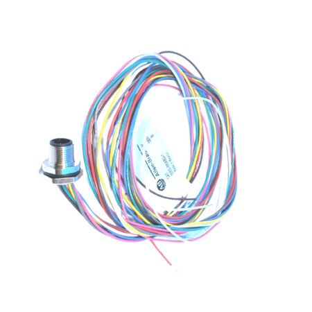 Allen-Bradley 888DM8AB31 DC Micro M12 8-Pin Straight Male Receptacle