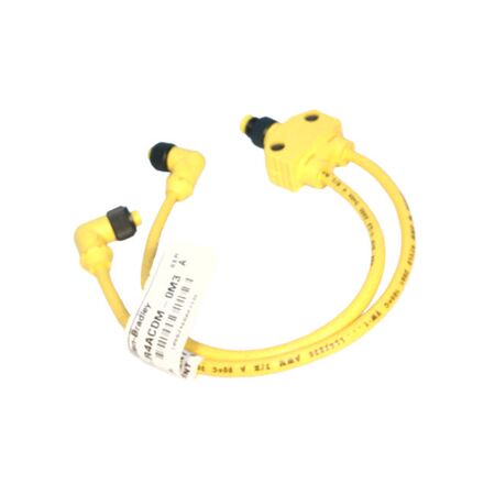 Allen-Bradley 879DR4ACDM0M3 V Cable Y Cable Splitter DC Micro M12 Female