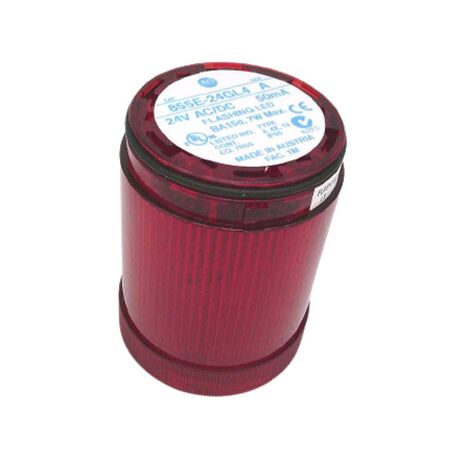 Allen-Bradley 855E24GL4 Red Flashing LED Stack Light Module 24V AC/DC