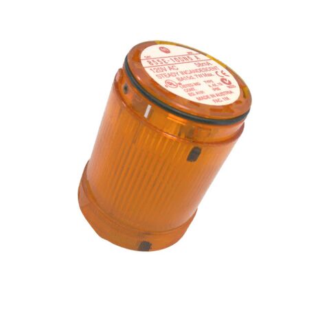 Allen-Bradley 855E10DN5 Control Tower Stack Light 50mm Amber