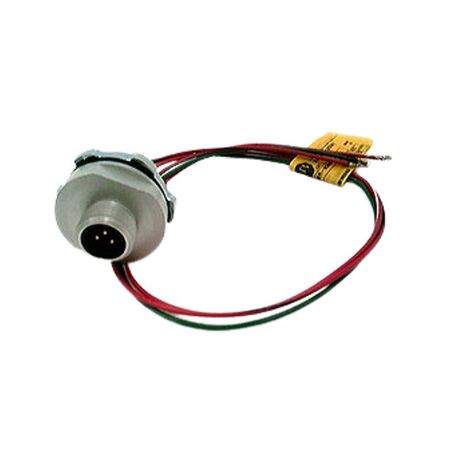 Allen-Bradley 888RM3AC11F AC Micro Dual Key Male Receptacle