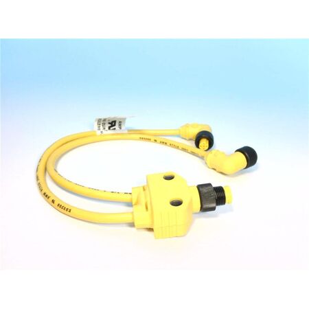 Allen-Bradley 879DR4ACDM0M3 V Cable Y Cable Splitter DC Micro M12 Female