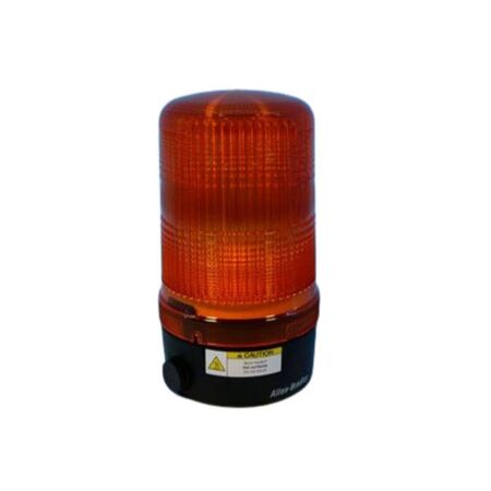Allen-Bradley 855BMS24FH5 Amber Flashing Halogen Beacon