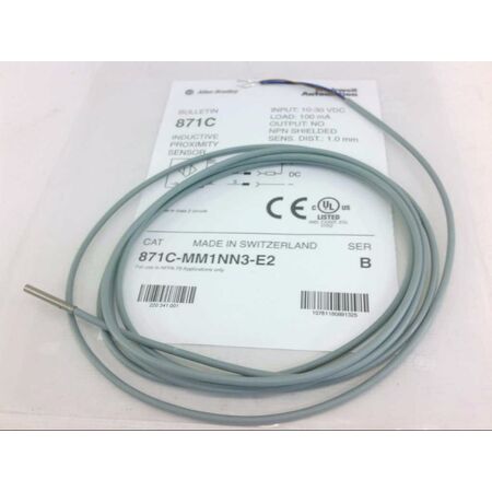 Allen-Bradley 871CMM1NN3E2 3-Wire DC Small Diameter Tubular Sensor