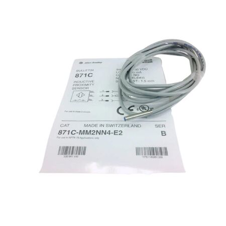 Allen-Bradley 871CMM2NN4E2 Miniature Inductive Sensor
