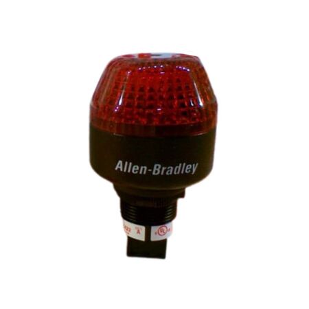 Allen-Bradley 855PSB10ME422 Panel Mount Strobe 120V AC Red