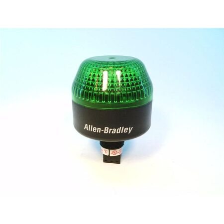 Allen-Bradley 855PSB10LE322 Panel Mount Strobe Green 120 VAC