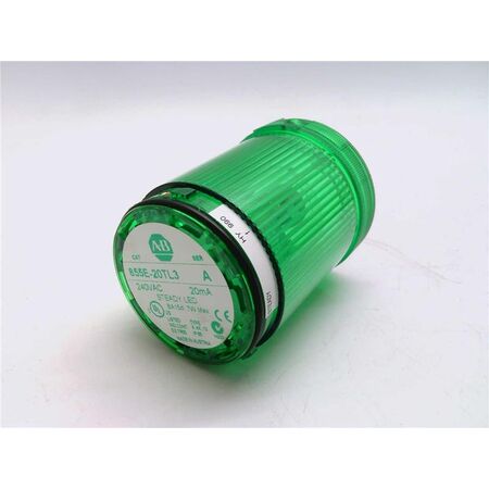 Allen-Bradley 855E20TL3 Control Tower Stack Light Green LED