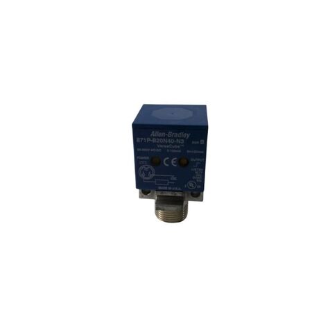 Allen-Bradley 871PB20N40N3 Inductive Sensor Rectangular 20mm Sensing Distance