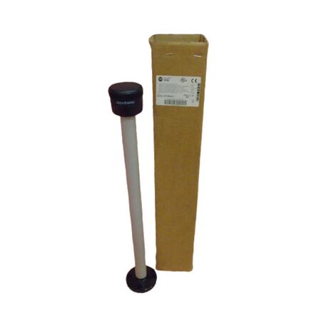 Allen-Bradley 855EBPM40C Black Aluminum Pole Base and Cap