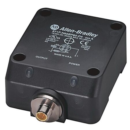 Allen-Bradley 871FN65BN80D4 Proximity Sensor 4-Wire DC Extended Range